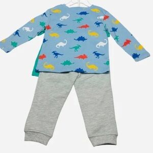 Little Me Dinosaur Shirt Pant Set